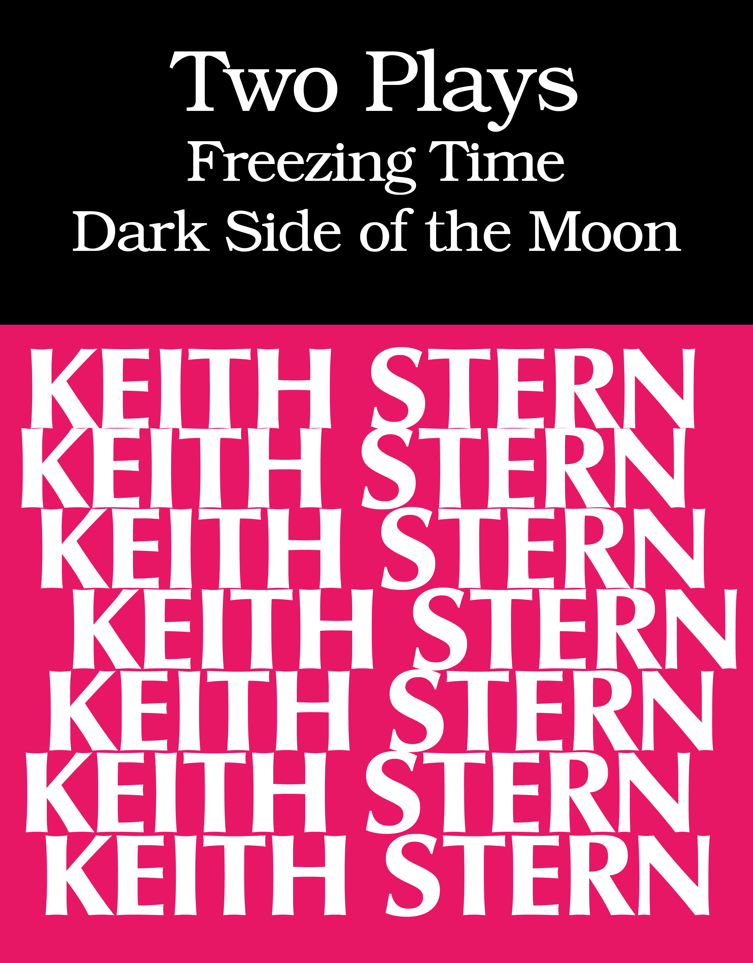 Two Plays by Keith Stern